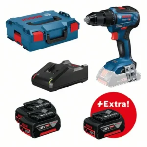 Bosch Skruemaskine Gsr 18V-55 3x5ah
