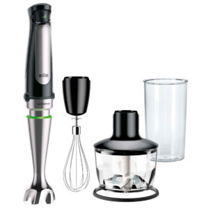 Braun MQ 7035X blender - Sort, Satin stål