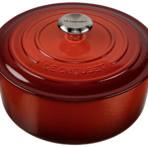 Le Creuset sovsegryde 5,3 L Rund Rød