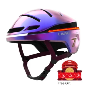 Livall EVO21 Hjelm M Ultra Violet - Medium