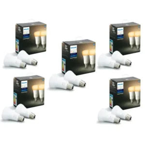 Philips Hue E27 WA - White Ambience - 10 pærer