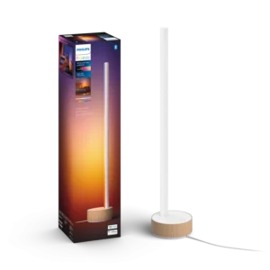 Philips Hue Gradient Signe table oak