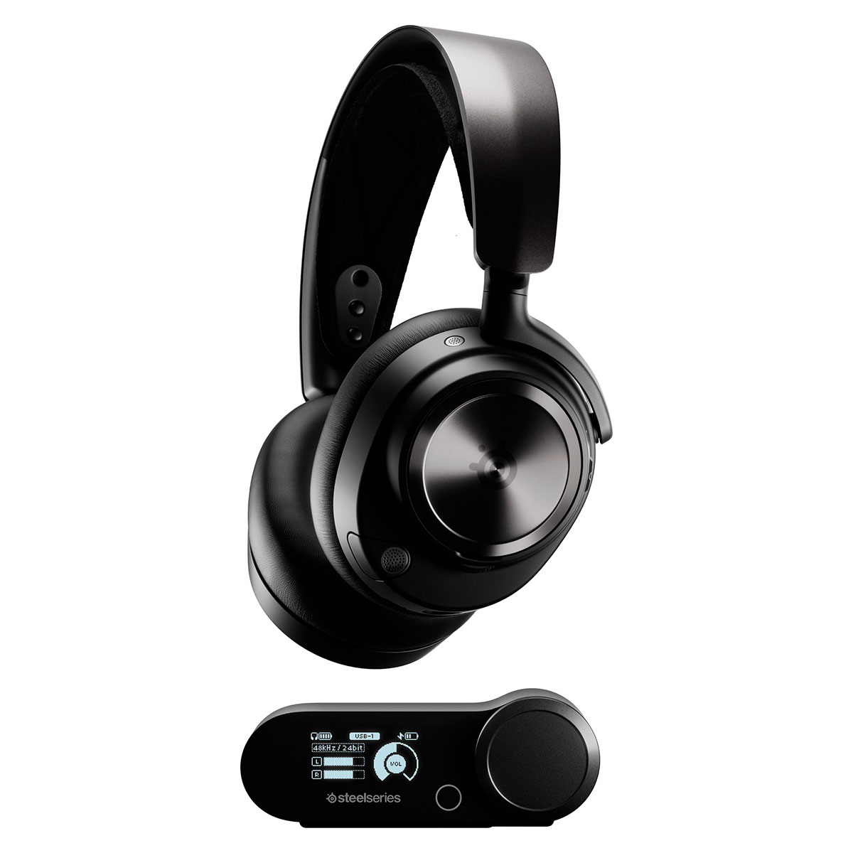 SteelSeries Arctis Nova Pro Wireless - Gaming headset - Sort