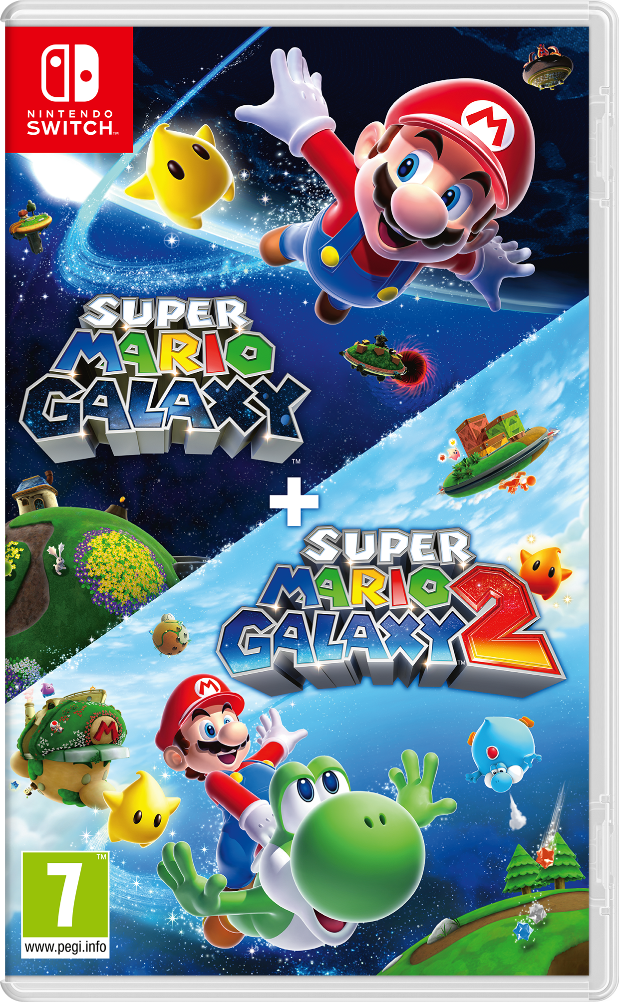 Super Mario Galaxy and Super Mario Galaxy 2 Nintendo switch spil
