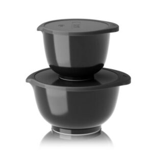 Rosti - Margrethe Røreskålesæt 4 dele 1,5 + 3,0 liter Black edition
