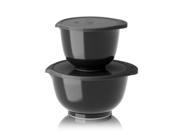 Rosti - Margrethe Røreskålesæt 4 dele 1,5 + 3,0 liter Black edition